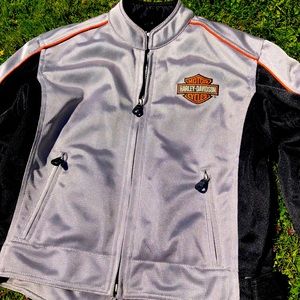 BN Authentic HARLEY DAVIDSON Cropped Moto Jacket